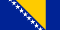 Flag graphic Bosnia and Herzegovina
