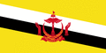Flag graphic Brunei Darussalam