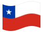 Animated flag Chile