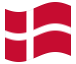 Animated flag Denmark