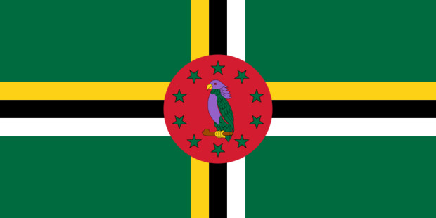 Flag Dominica, Banner Dominica