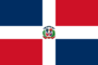 Flag graphic Dominican republic