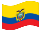 Animated flag Ecuador