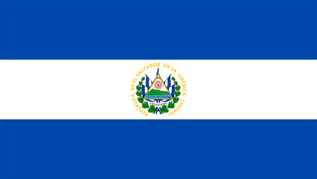 Flag El Salvador, Banner El Salvador