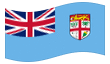Animated flag Fiji