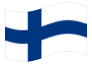 Animated flag Finland