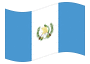 Animated flag Guatemala