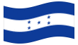 Animated flag Honduras