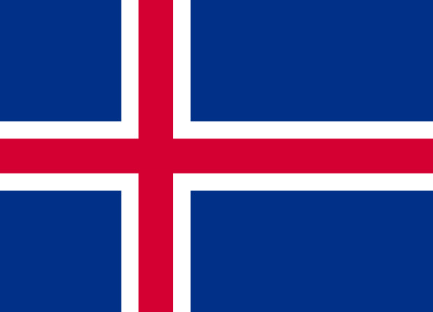 Flag Iceland, Banner Iceland
