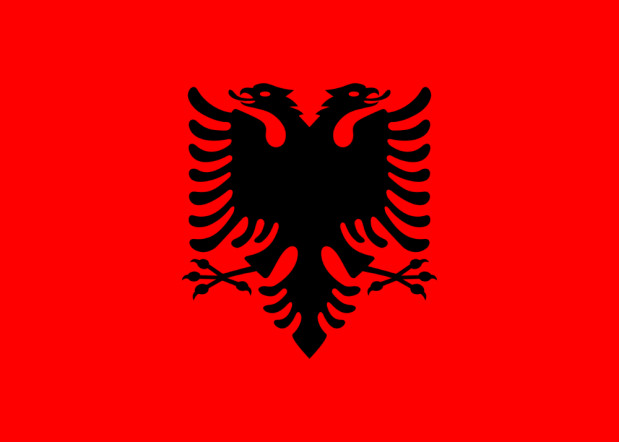 Flag Albania, Banner Albania