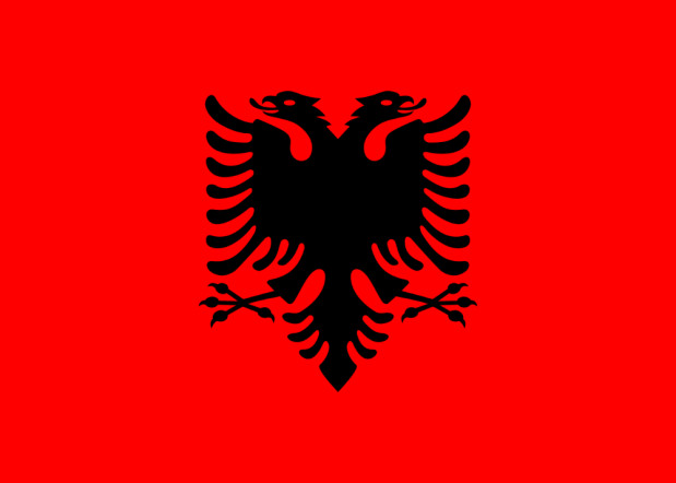 Flag Albania, Banner Albania