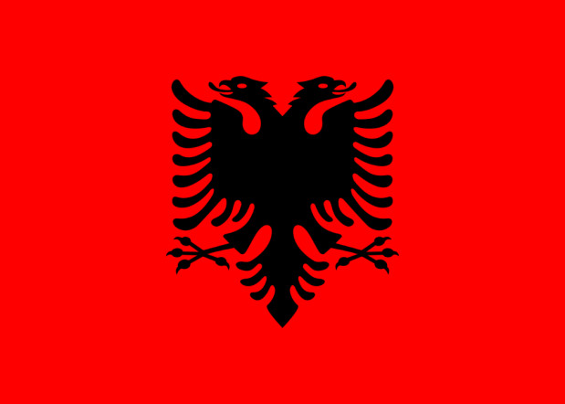 Flag Albania