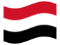 Animated flag Yemen