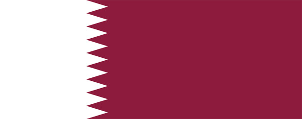 Flag Qatar, Banner Qatar