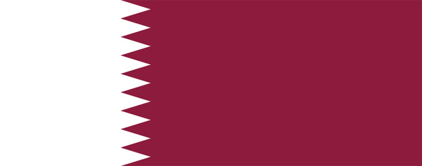 Flag Qatar