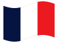 Animated flag France