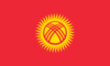 Flag graphic Kyrgyzstan
