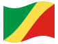 Animated flag Congo (Republic of)
