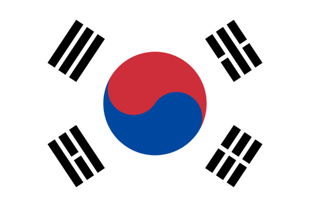Flag South Korea, Banner South Korea