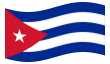 Animated flag Cuba