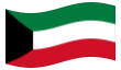 Animated flag Kuwait