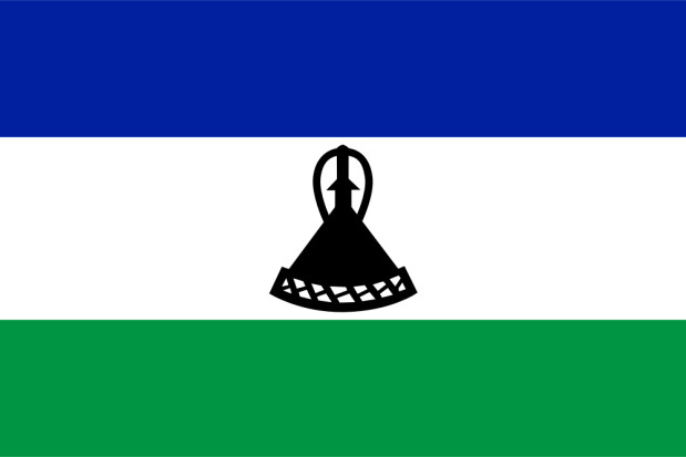 Flag Lesotho, Banner Lesotho