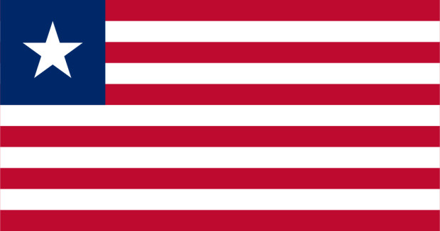 Flag Liberia, Banner Liberia