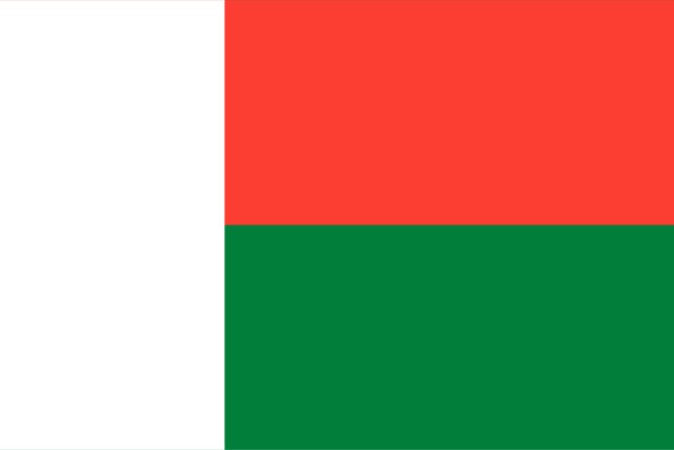 Flag Madagascar