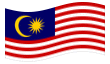 Animated flag Malaysia