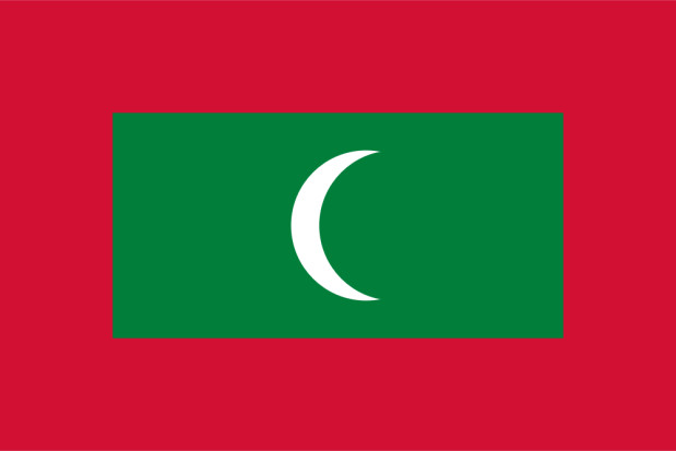 Flag Maldives, Banner Maldives