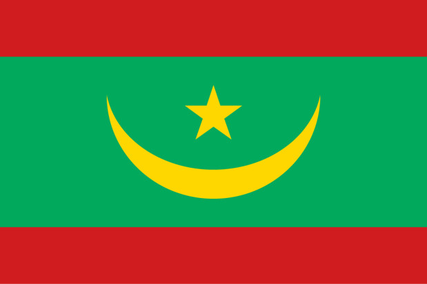Flag Mauritania, Banner Mauritania