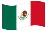 Animated flag Mexico