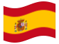 Animated flag Spain