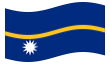 Animated flag Nauru