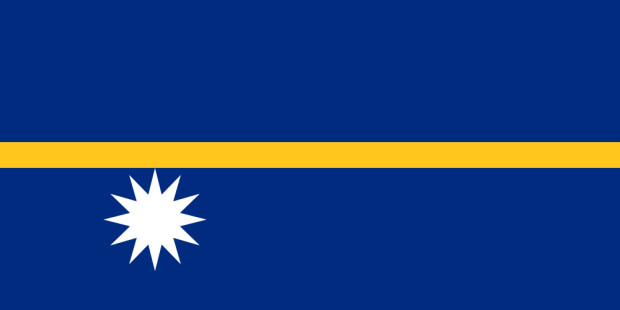 Flag Nauru, Banner Nauru