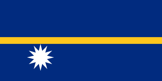 Flag Nauru