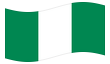 Animated flag Nigeria