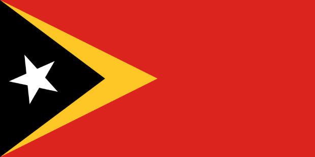 Flag East Timor, Banner East Timor