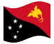 Animated flag Papua New Guinea