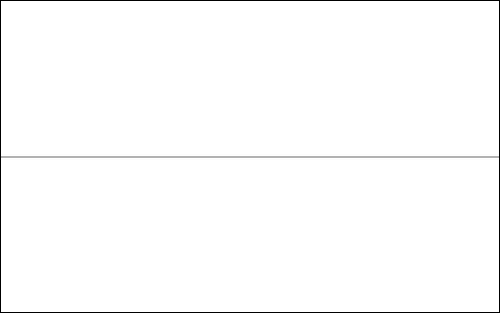 Outline of the flag of Poland to color