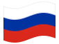 Animated flag Russia