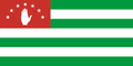 Flag graphic Abkhazia