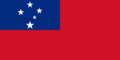 Flag graphic Samoa