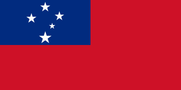 Flag Samoa, Banner Samoa