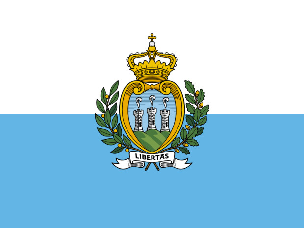 Flag San Marino, Banner San Marino
