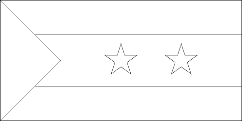 Outline of the flag of São Tomé and Príncipe to color
