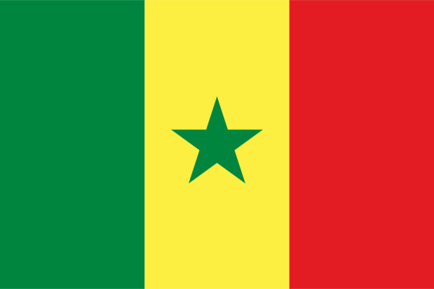 Flag Senegal, Banner Senegal