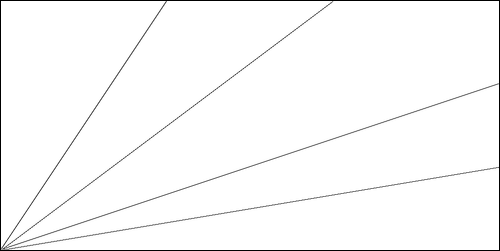 Outline of the flag of Seychelles to color