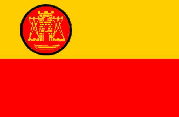 Flag Memel (1920 - 1939), Banner Memel (1920 - 1939)