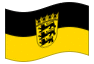 Animated flag Baden-Württemberg